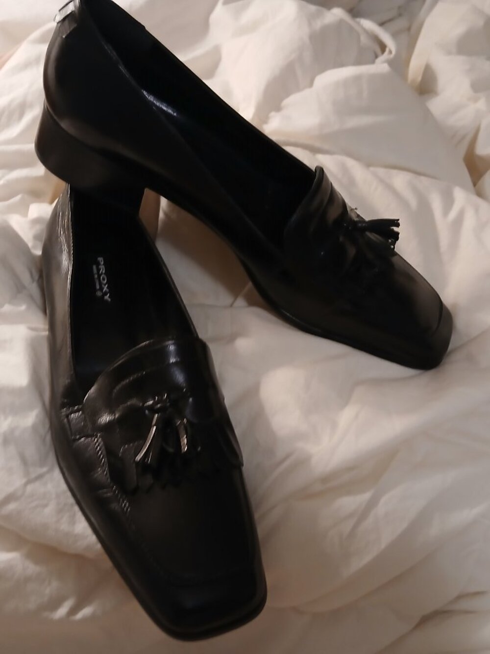Proxy leather loafers 9.5 (handmade in Spain)